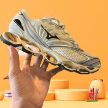 莆田纯原美津浓Wave Prophecy 百搭跑步鞋男鞋 镂空运动鞋女鞋