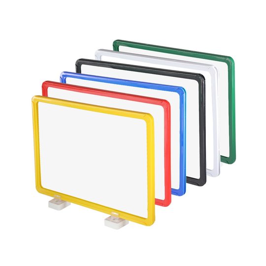 Storage Magnetic Label Warehouse Logo Supermarket Shelf Warehouse Classification Partition Label A4 Magnet Tag