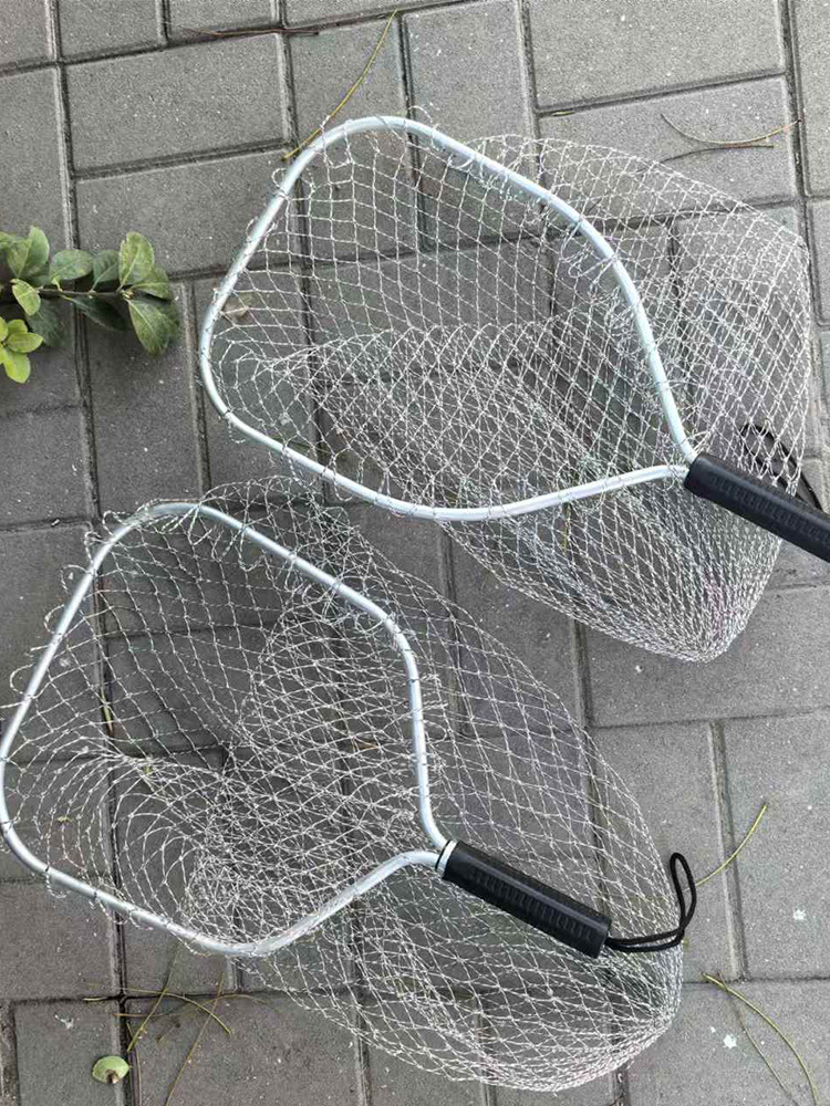 Red de Pesca Triangular Plegable y Telescópica, para Pesca