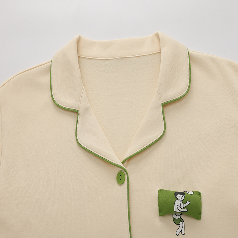 Pijamas de pareja estilo primavera y otoño, conjunto de ropa de dormir a rayas frescas de estilo coreano nuevo 2025 para hombre y mujer, manga larga, a la moda