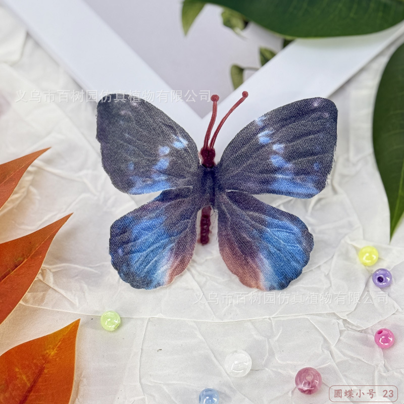 仿真花仿真蝴蝶 3D打印立体蝴蝶DIY高跟鞋鞋花饰品装饰配件氛围感|undefined