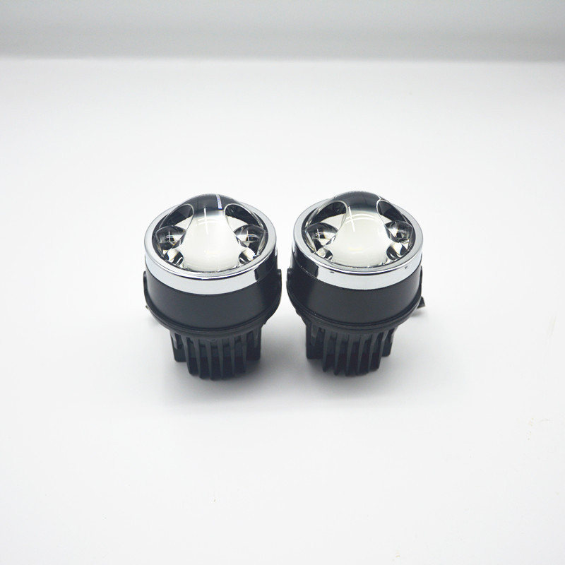 Lente de lámpara de niebla LED de automóvil de doble luz directa 120W far and near doble láser delantero del automóvil