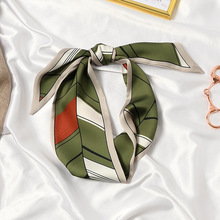 小长条丝巾发带飘带领巾韩国春秋百搭腰带围巾女薄款防晒脖子装饰