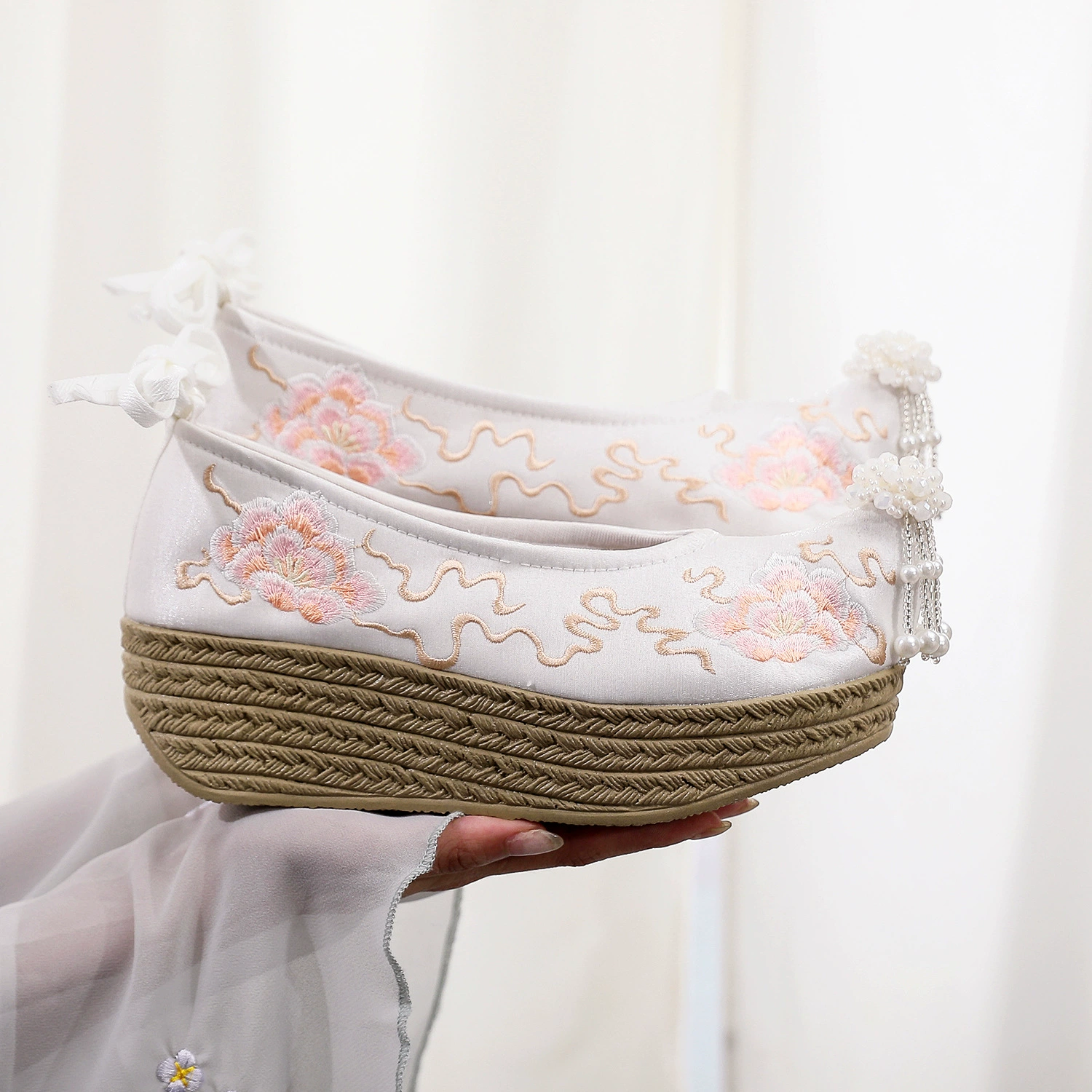 Yun Bailian 2024 Летняя новая обувь Hanfu