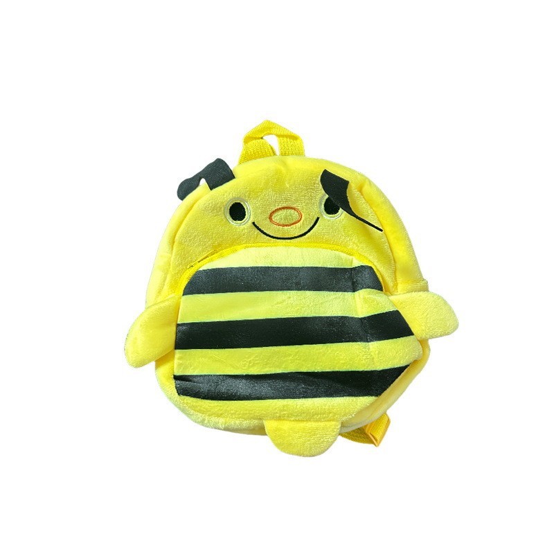 Animal bordado serie lindos niños mochila mochila mochila de peluche fábrica de bolsas de jardín de infantes al por mayor