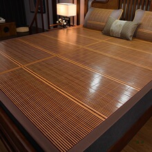 凉席竹席夏季冰丝学生宿舍单人可折叠冬夏两用家用竹子草席子