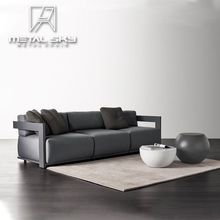 户外柚木沙发露天花园别墅木制沙发样板间阳台休闲室外沙发家具