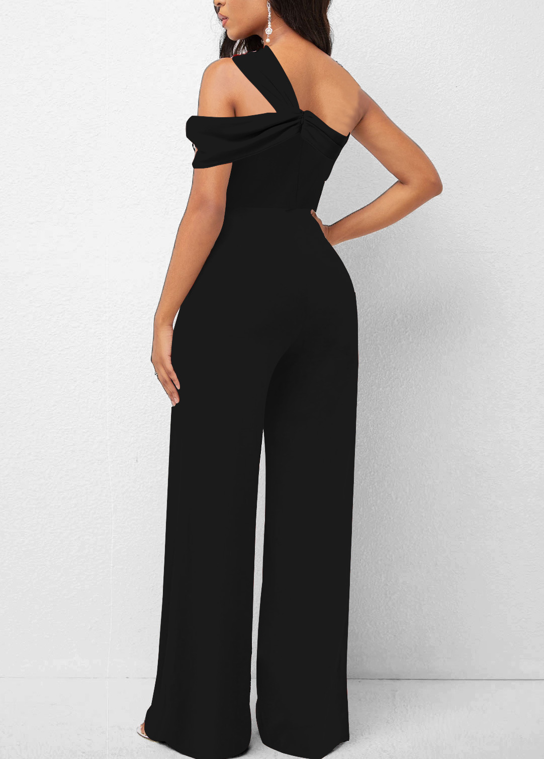 Women's Casual Holiday Date Bodysuits British Style Streetwear Solid Color Jumpsuits Casual Pants display picture 8