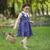 Summer silk dress, cute small princess costume, skirt