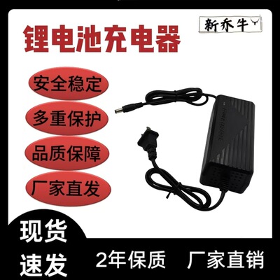 12.6V5A锂电池充电器21V42V2A电动工具园林工具21V4A平衡车滑板车