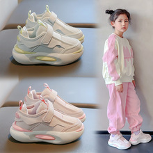 童鞋女童运动鞋2025春秋新款儿童软底老爹鞋中大童女孩休闲鞋爆款