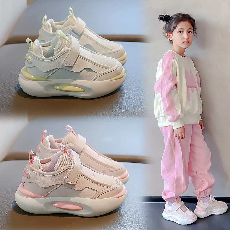 童鞋女童运动鞋2025春秋新款儿童软底老爹鞋中大童女孩休闲鞋爆款|undefined