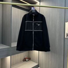 春秋季2024百搭夹克潮流棒球时尚男士立领修身休闲外套灯芯绒材质