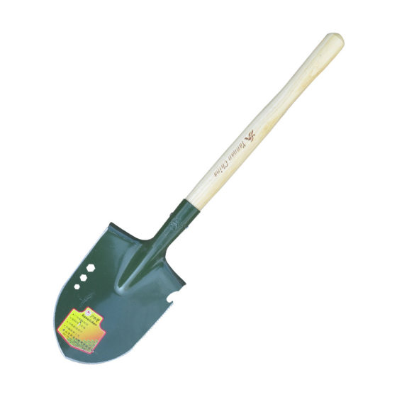 Yannan Soldier Shovel with Serrated Multifunctional Outdoor Small Shovel Shovel Shovel Steel Shovel Shovel Thickened Short Wooden Handle Shovel