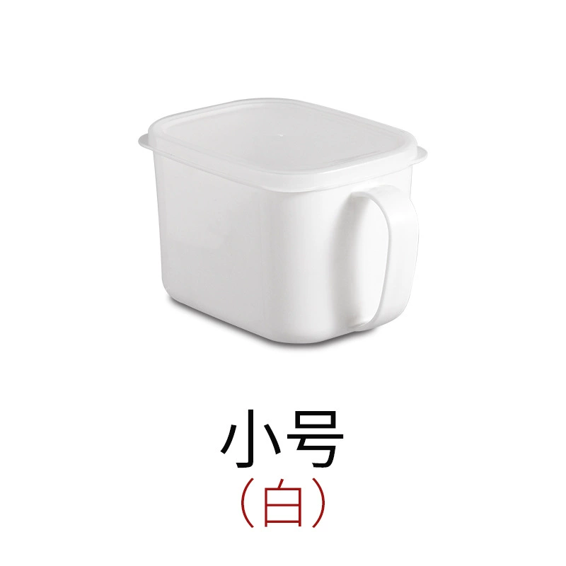 Small square storage system, plastic storage box, handle
