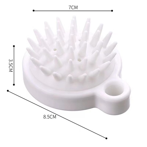 Japanese style shampoo artifact massage comb adult head shampoo brush head scratcher silicone shampoo brush cleans the scalp