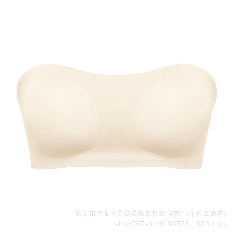 国境を越えた人気の女性用ストラップレスブラジャークロスサイドバックル下着Temu Shein同じスタイルヨーロッパとアメリカのAmazon oz|undefined