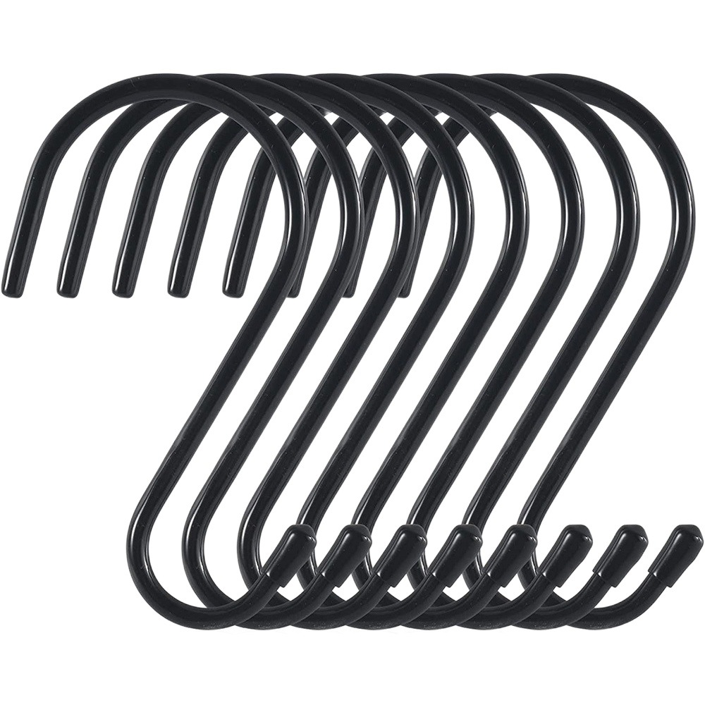 Gancho de metal sumergido gancho de jardín de garaje gancho de objeto pesado de cabeza grande y pequeña colgando gancho de maceta gancho de ropa práctica