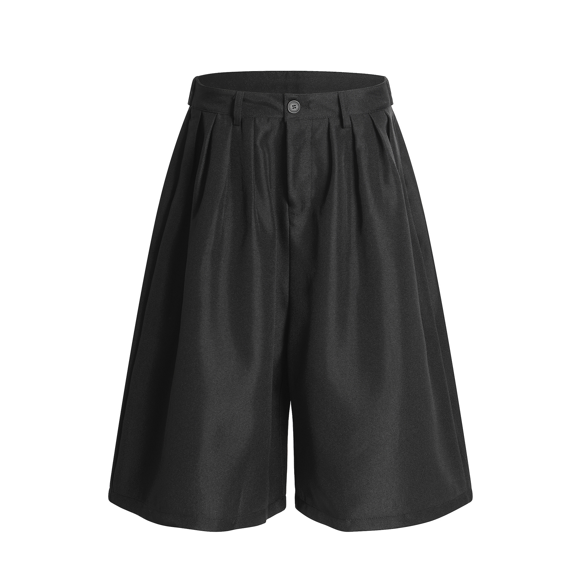 C910 American Retro Summer High-End Multi-Solid Color Draped Trousers Design Men's Loose Three-Point Casual Shorts