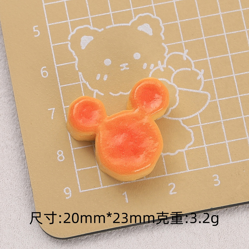 可爱M奇蛋糕食玩卡通手工diy饰品配件奶油胶树脂小配件发夹材料包|undefined
