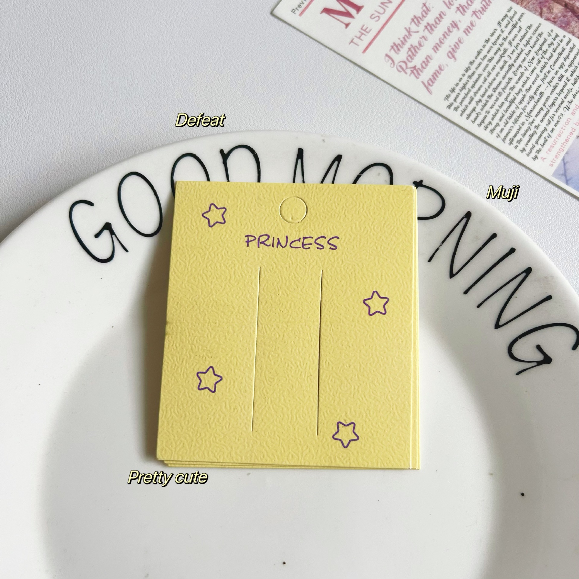 6*7 accesorios para el cabello cartón adultos niños accesorios para el cabello Tarjeta de papel arco horquilla Tarjeta de embalaje de la joyería bolsa de cartón