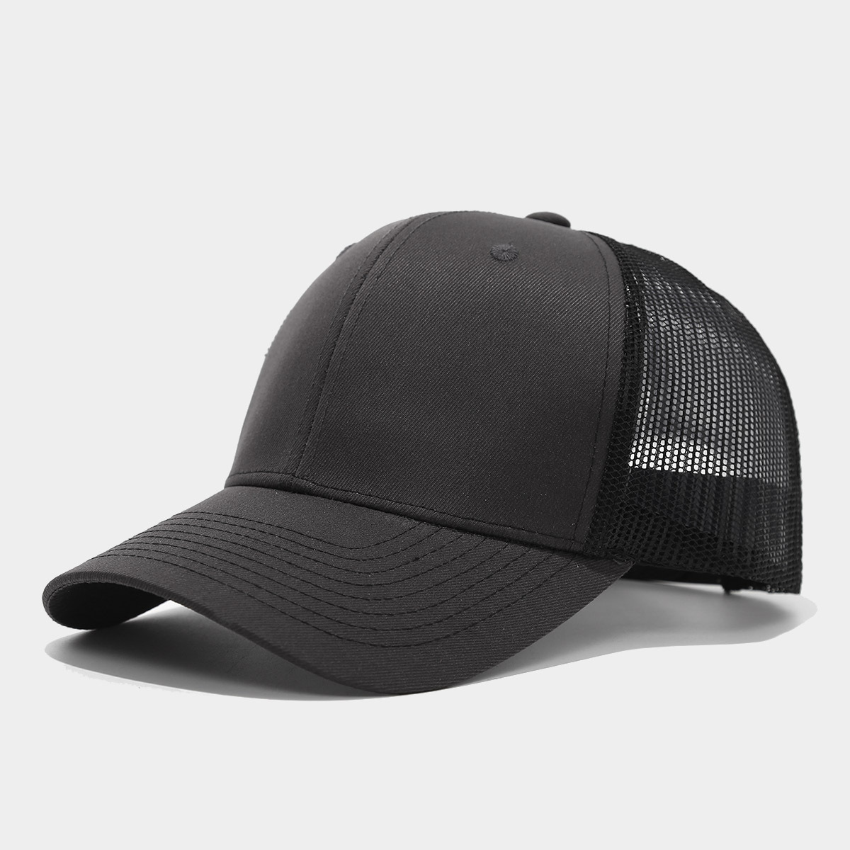 Richardson 112 sombrero de camión sombrero de red de comercio exterior sombrero de lengua de brillo transparente sombrero de béisbol