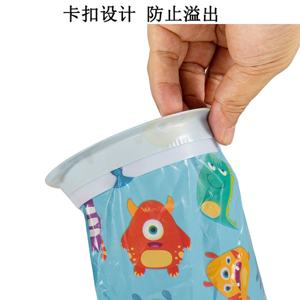 Children's cartoon school monster