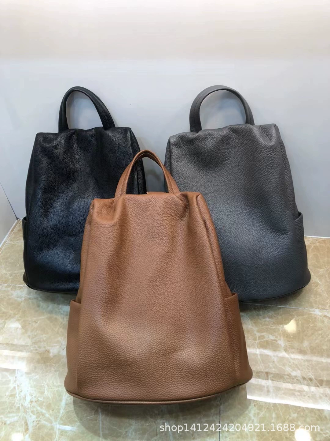 Рюкзак из натуральной кожи, вестерн‑стиль, 32×15×35 см, дорожный и повседневный, 0,92 кг