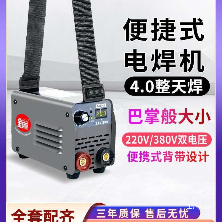 电焊机220v家用纯铜小型迷你便携式380v工业级315双电压大品尚趁