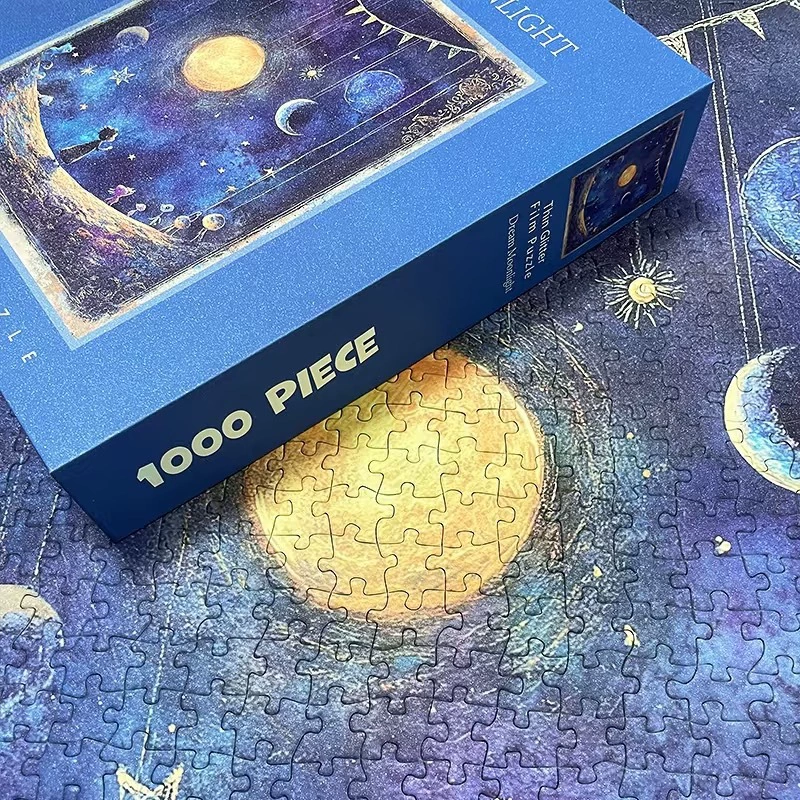 Головоломка-пазл, игрушка для взрослых высокой сложности, 1000 деталей, (Физика)