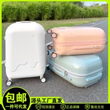 厂家直销小行李箱20寸24新干旅行箱平湖皮箱密码拉杆箱儿童拉链款