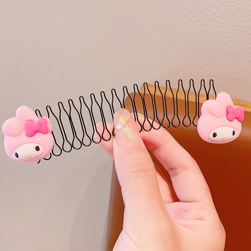 Peine para el cabello de dibujos animados para niñas pequeñas, herramienta para peinar el cabello, versión TikTok, peine Sanrio, accesorio para el cabello. image 10