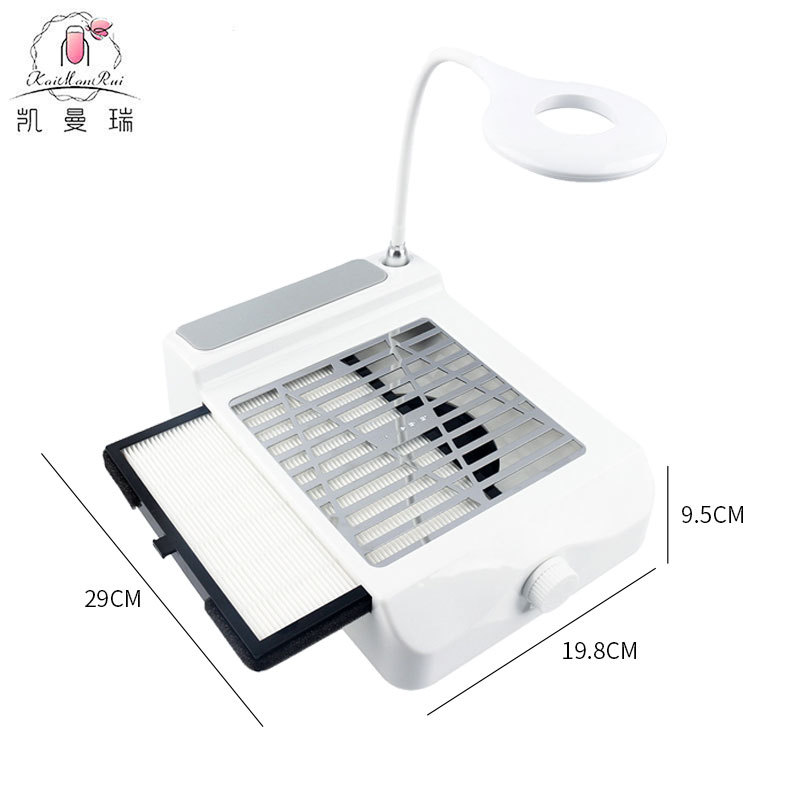 Máquina de uñas tres en uno de pulido y aspiradora de uñas transfronteriza