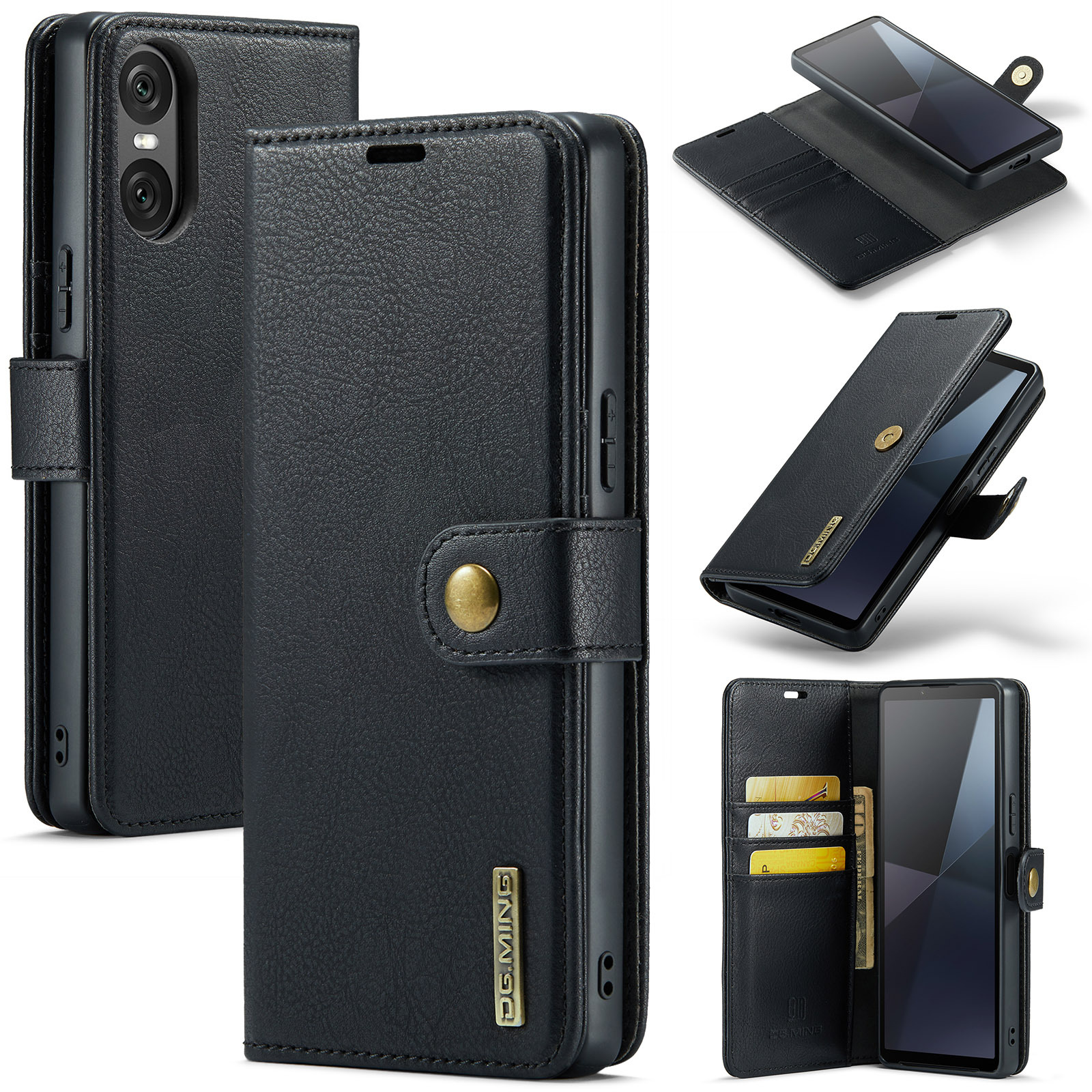 For Sony Xperia 10 VI Mobile Phone Case Xperia 1 VI 2-in -1 Split Leather Case 2024_voghion.com