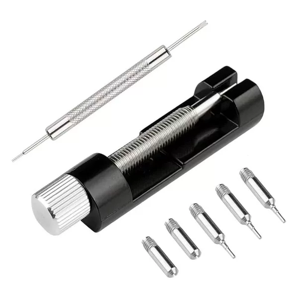 Watch Repair Tool Set, Watch Metal Adjuster, Watch Band Removal and Adjustment Tool, Watch Strap Adjustment, Spare Needles