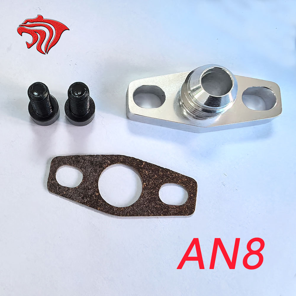 Car Modification Accessories an Aluminum Alloy Gt28Gt30 Turbocharger Flange Turbine Oil Inlet Repair Flange Sleeve