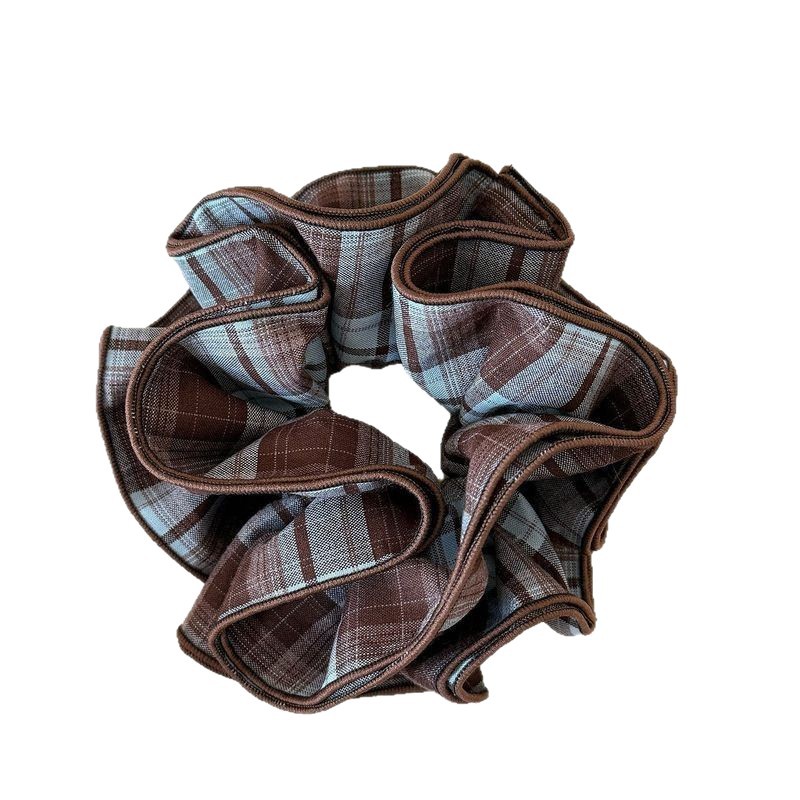Plaid Haargummi In Edlem Design Für Den Herbst Und Winter_voghion.com