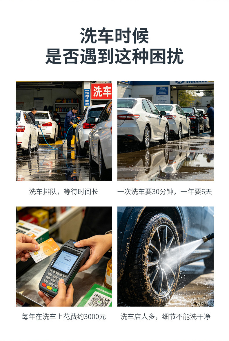 Car Wash Five-Finger Gloves, Thickened Chenille Car Cleaning Gloves, Rich Foam, Car Wash Shop Special Car Wiping Towel