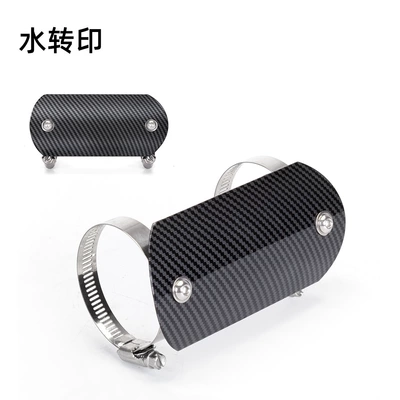 blue middle heat insulation cover – Exhaust manifold - water-transfer