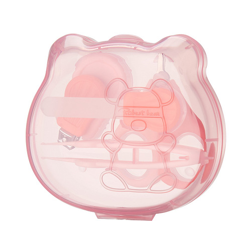 Newborn baby nail scissors set, baby nail scissors, safe and anti-meat pinching, special nail clippers artifact for young children