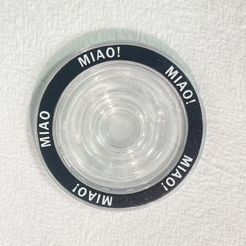 Chasis de succión magnética magsafe Airbag móvil base transparente accesorios de succión magnética goteo pintado redondo