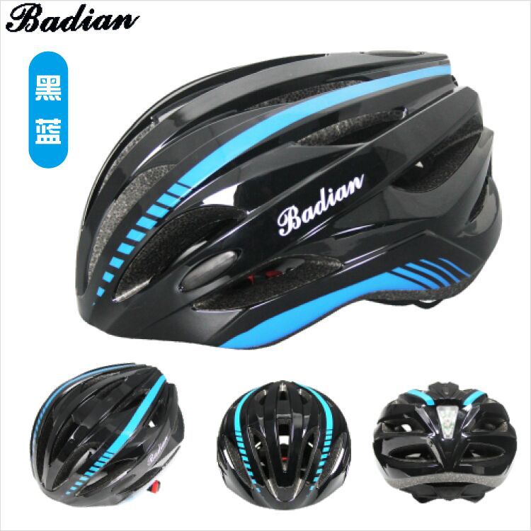 Casco para montar en bicicleta, casco para bicicleta de carretera moldeado de una sola pieza para hombres y mujeres, equipo para bicicleta de montaña, protector, transpirable, ligero, anticolisión.