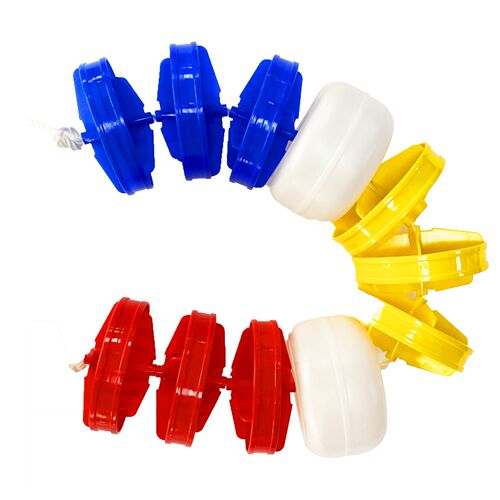 Lane line manufacturer simple windmill swimming pool water line warning buoy shallow pool competition lane divider 11 maple leaf shape