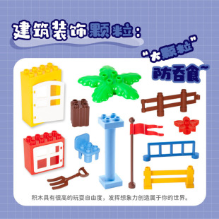 Compatible with Lego Large Particle Building Blocks Doors and Windows Building Parts Castles House Fence Special Accessories Bulk Toys