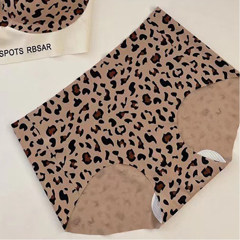 밀크커피 레오파드 프린트 [싱글팬츠]