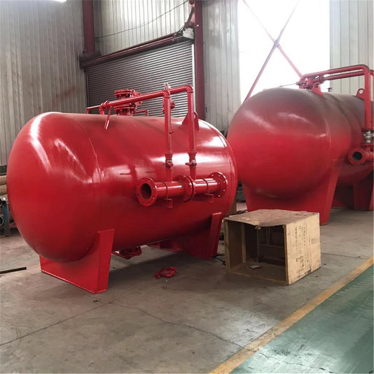 隔膜泡沫比例混合器 卧式消防泡沫罐 PHYM压力式泡沫比例混合装置