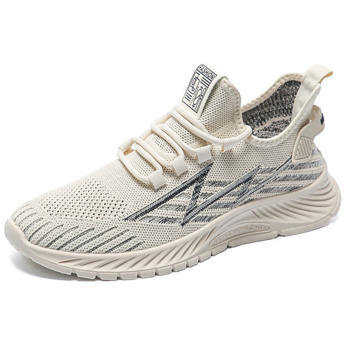 Wenzhou Feizhi Sports Shoes Wholesale Summer Breathable Mesh Running Shoes Men's Shoes Street Daily Travel Shoes