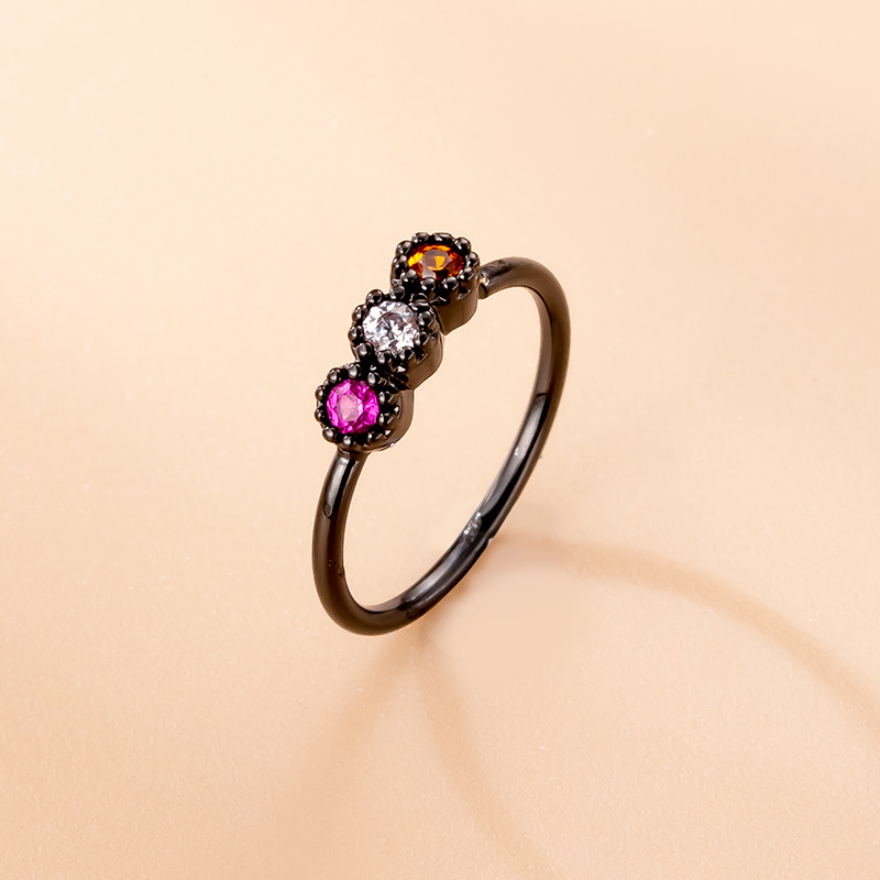 Geometric Pattern Women'S Gender 1 Piece Nose Rings & Studs Fashion Geometric Copper Plating Zircon Nose Pin
