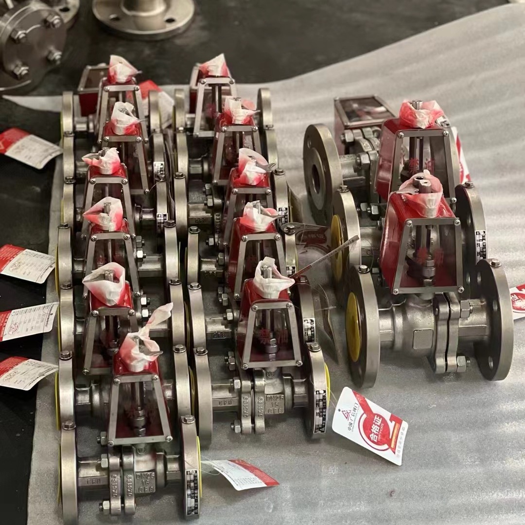 厂家供应不锈钢法兰氧气球阀304 316L 禁油脱脂酸洗 化工部机械部