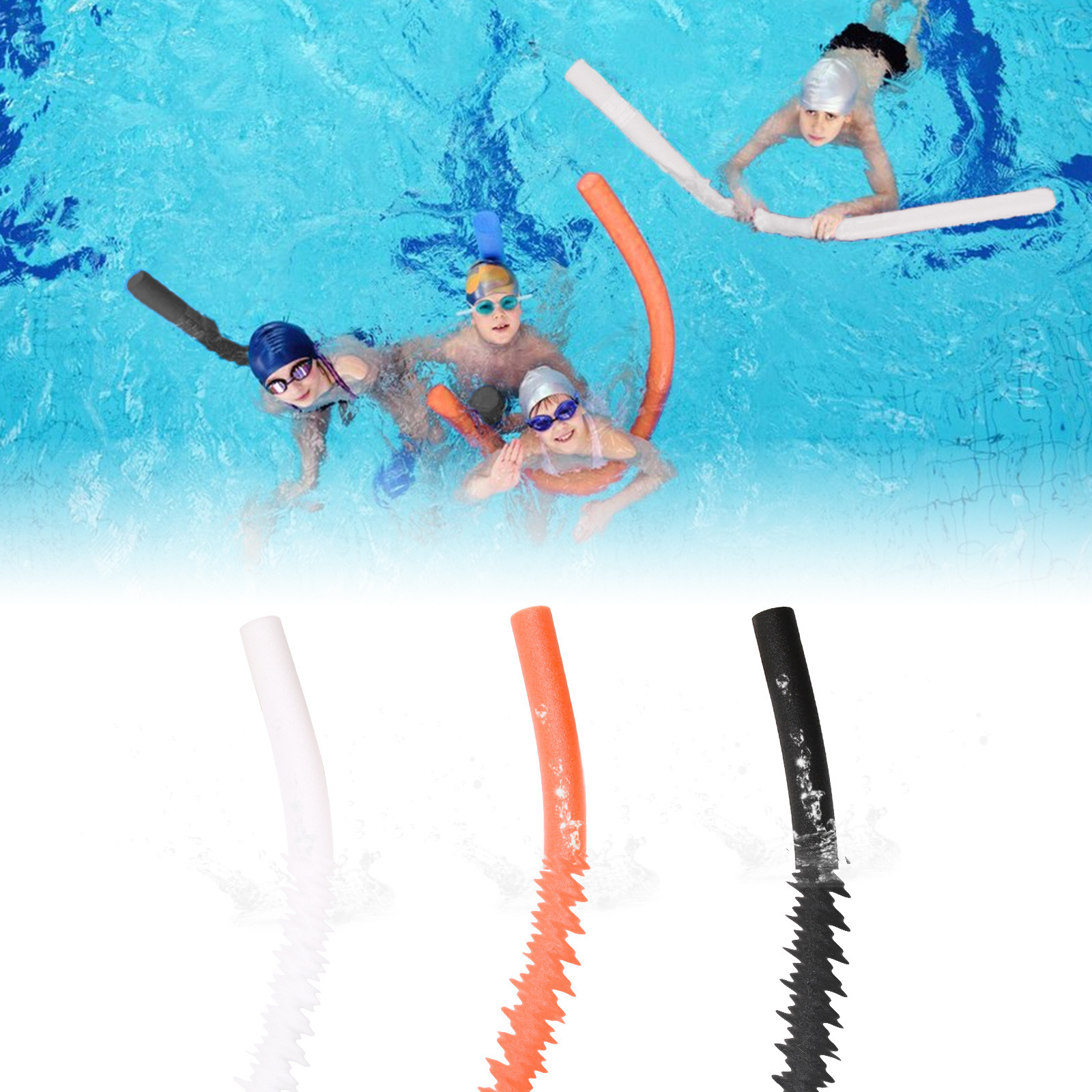 Cross-border Explosions New Water Floating Swimming Hollow Stick Foam Stick Sponge Stick Swimming Stick Mutual Play Game